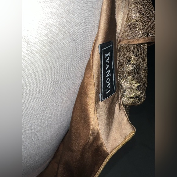 IvaNova silk/Chiffon dress - Picture 5 of 5